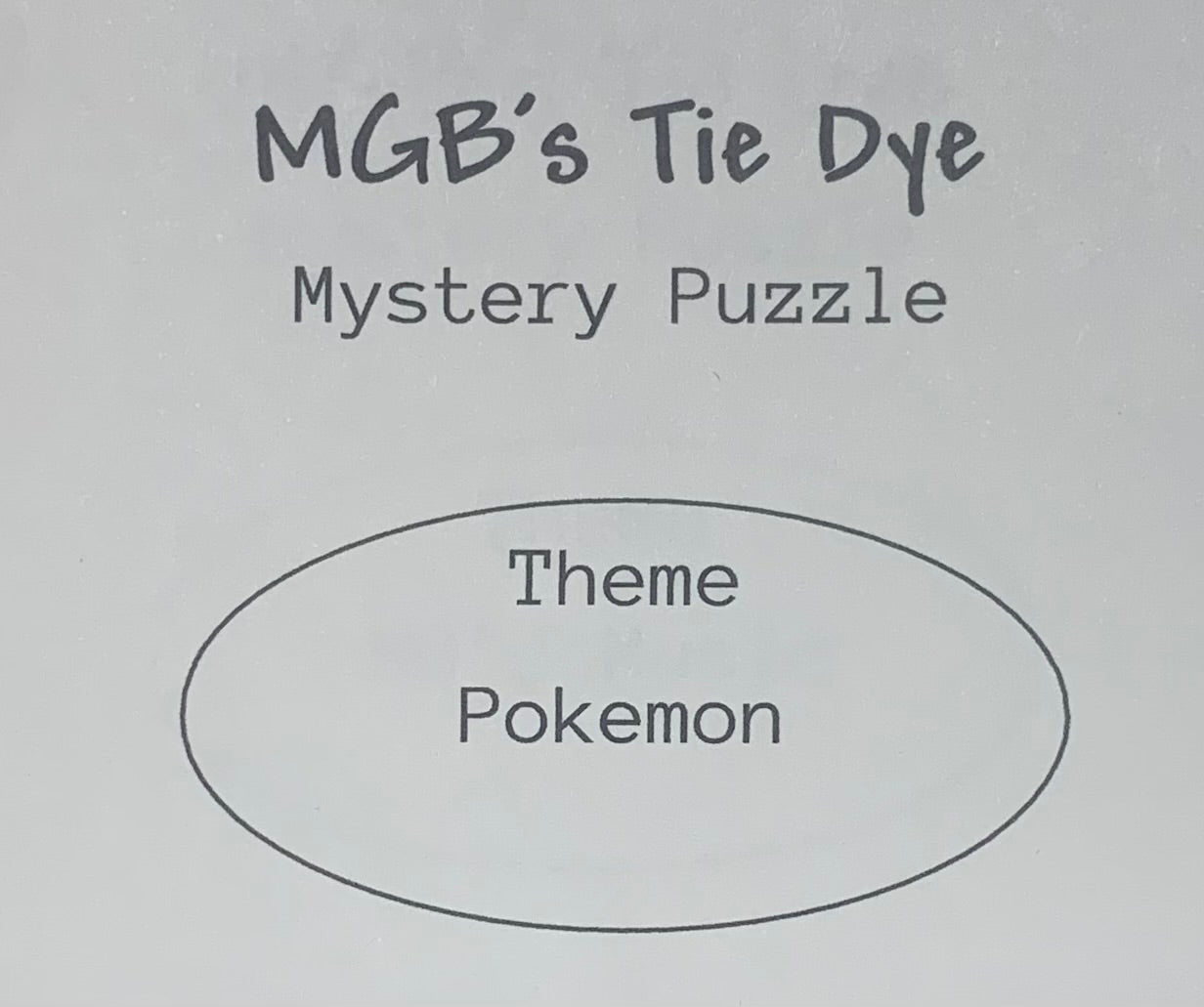 Mystery Puzzle Pokémon