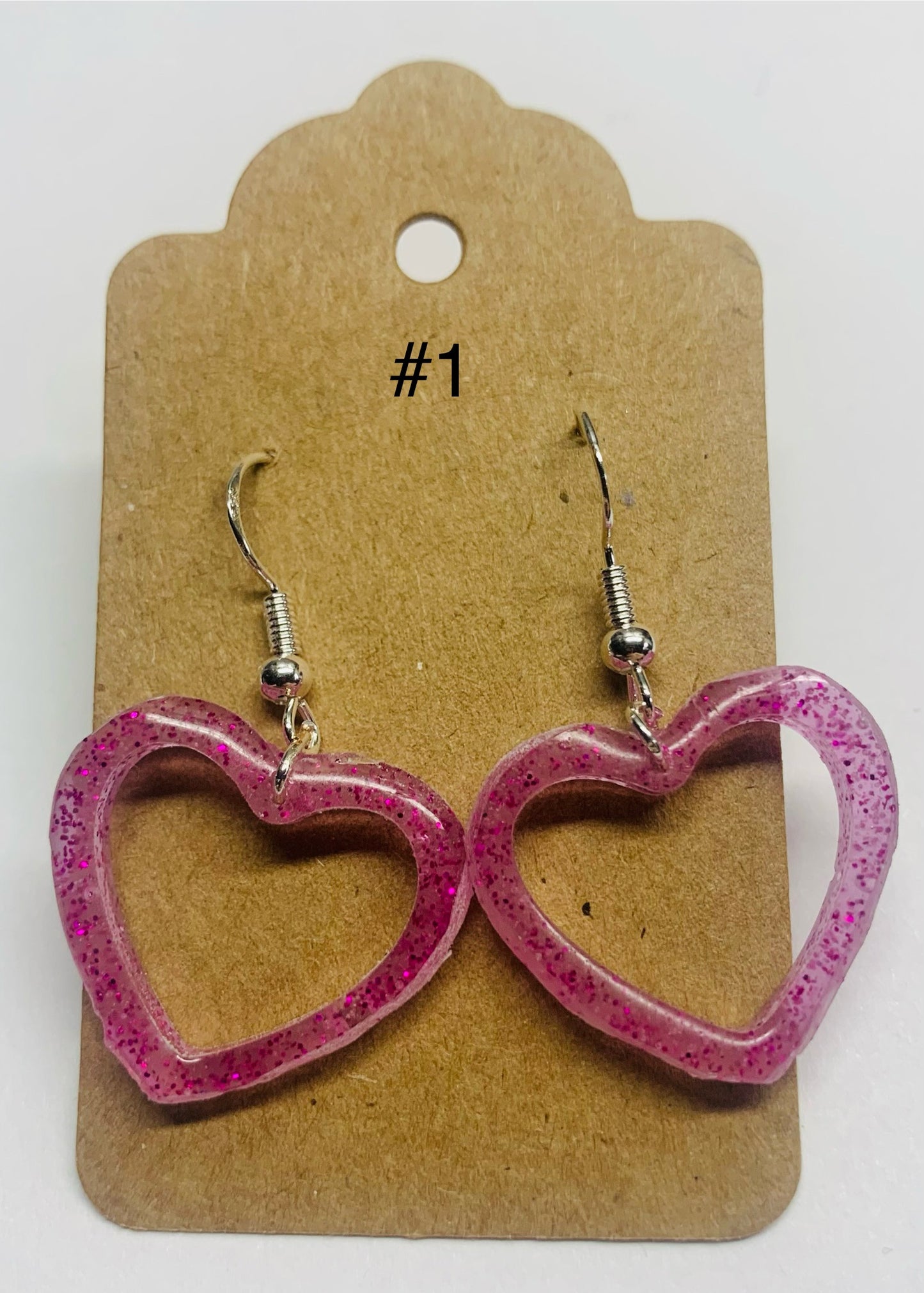 Hallow Heart Earrings