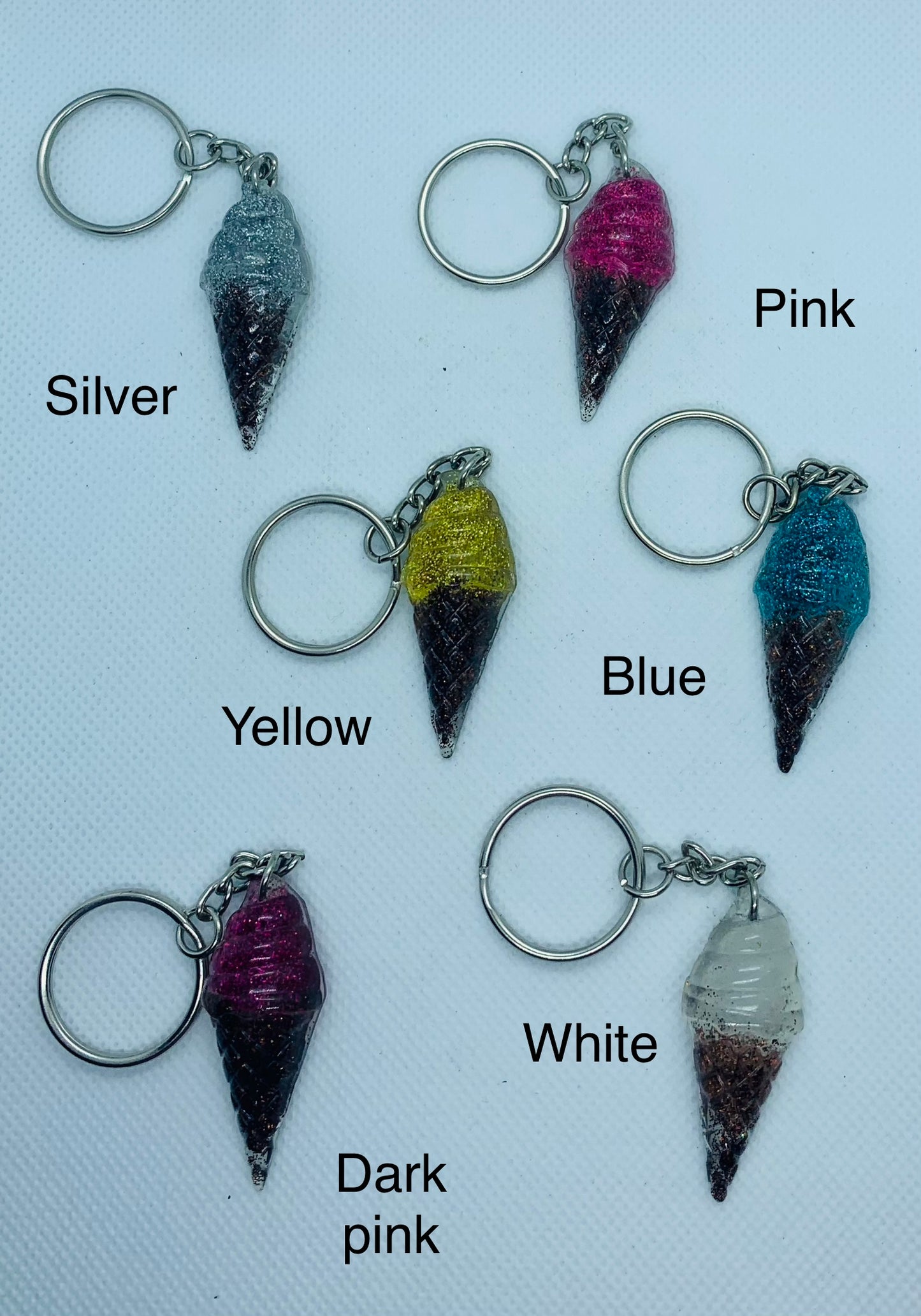 Sugar Cone Keychains