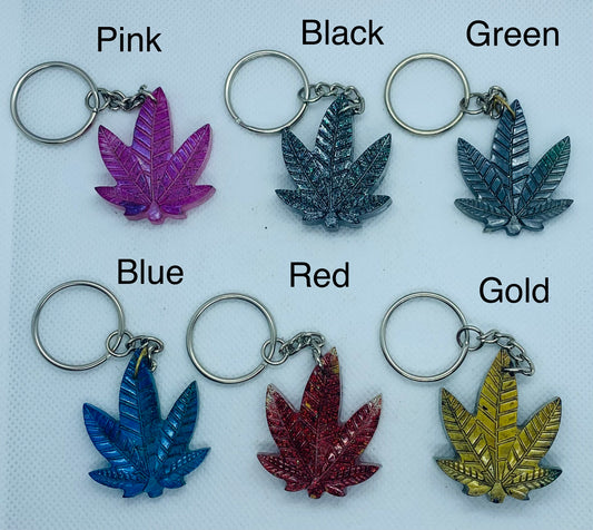 Leaf Keychains